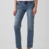 Slim straight-Jeans med lav midje i 90-tallsstil