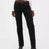 Slim straight-Jeans med lav midje i 90-tallsstil