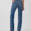 Slim straight-Jeans med lav midje i 90-tallsstil