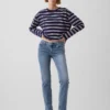 Slim straight-Jeans med lav midje i 90-tallsstil