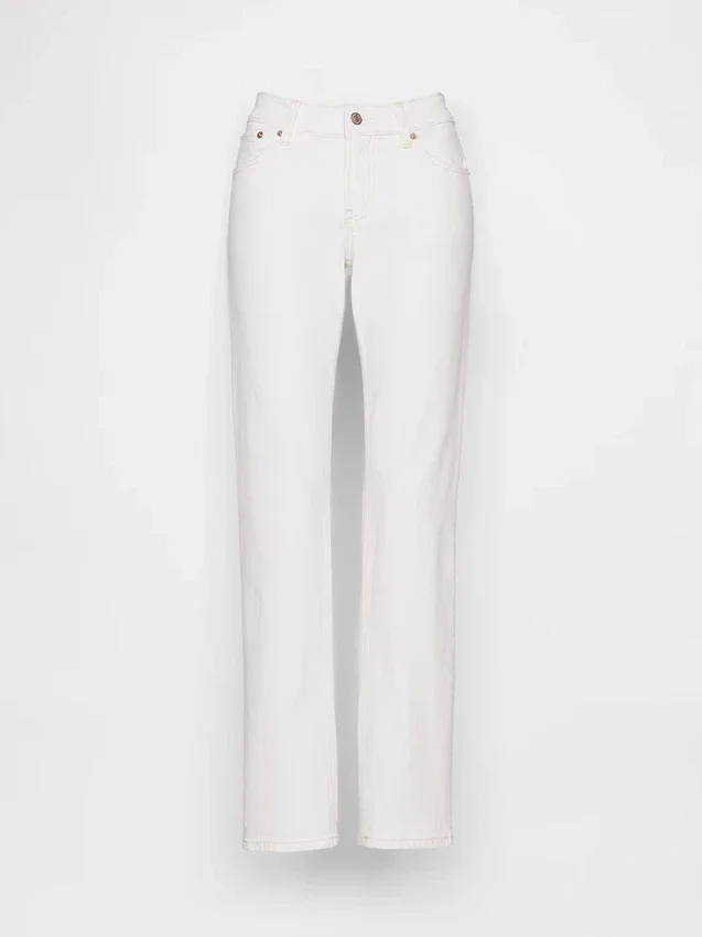 Slim straight-Jeans med lav midje i 90-tallsstil