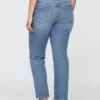 Slim straight-Jeans med lav midje i 90-tallsstil