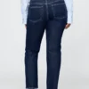 Slim straight-Jeans med lav midje i 90-tallsstil