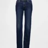 Slim straight-Jeans med lav midje i 90-tallsstil