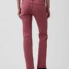 Slim straight-Jeans med lav midje og snøring i 90-tallsstil