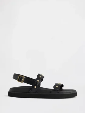 Slingback-sandaler med nitter for barn