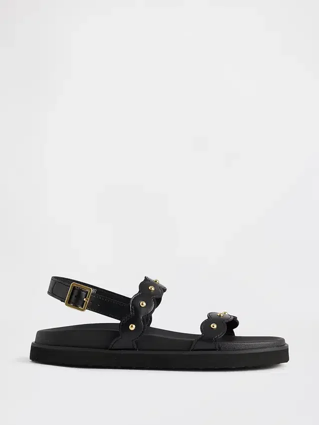 Slingback-sandaler med nitter for barn