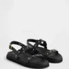 Slingback-sandaler med nitter for barn