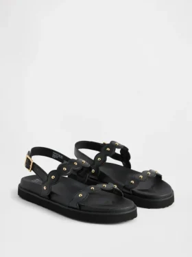 Slingback-sandaler med nitter for barn