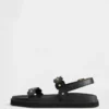 Slingback-sandaler med nitter for barn