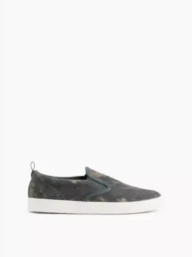 Slip-on-joggesko i kamuflasje for barn