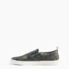 Slip-on-joggesko i kamuflasje for barn
