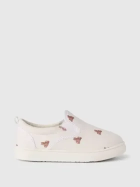 Slip-on-joggesko med Brannan Bear-mønster for Baby og Småbarn