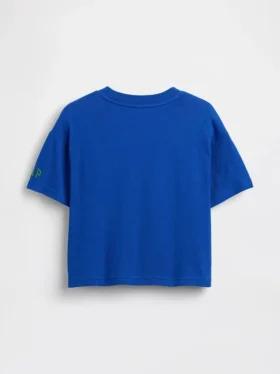 Småbarns T-skjorte med Super Mario-motiv i oversized-modell