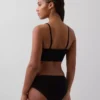 Sømløs bralette med dyp utringning