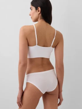 Sømløs bralette med dyp utringning