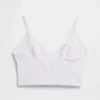 Sømløs bralette med dyp utringning