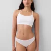 Sømløs bralette med racerrygg