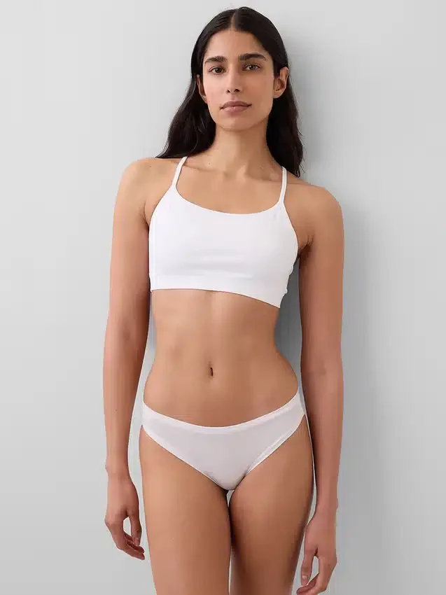 Sømløs bralette med racerrygg