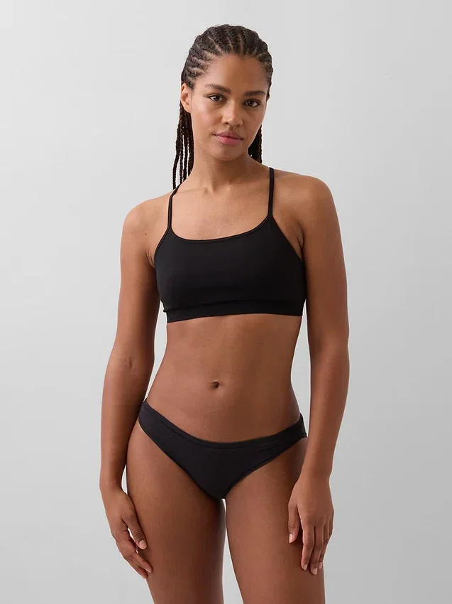 Sømløs bralette med racerrygg