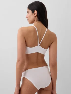 Sømløs bralette med racerrygg