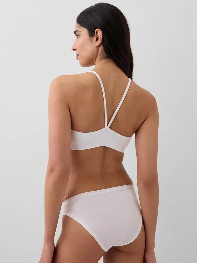 Sømløs bralette med racerrygg