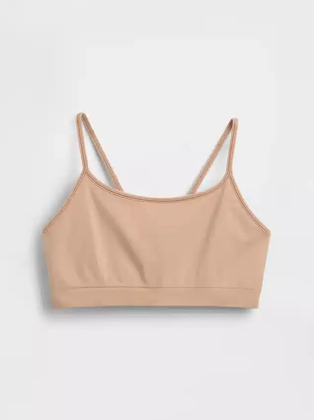 Sømløs bralette med racerrygg