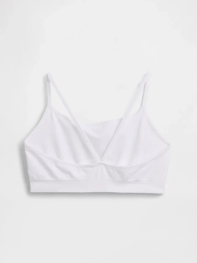 Sømløs bralette med racerrygg