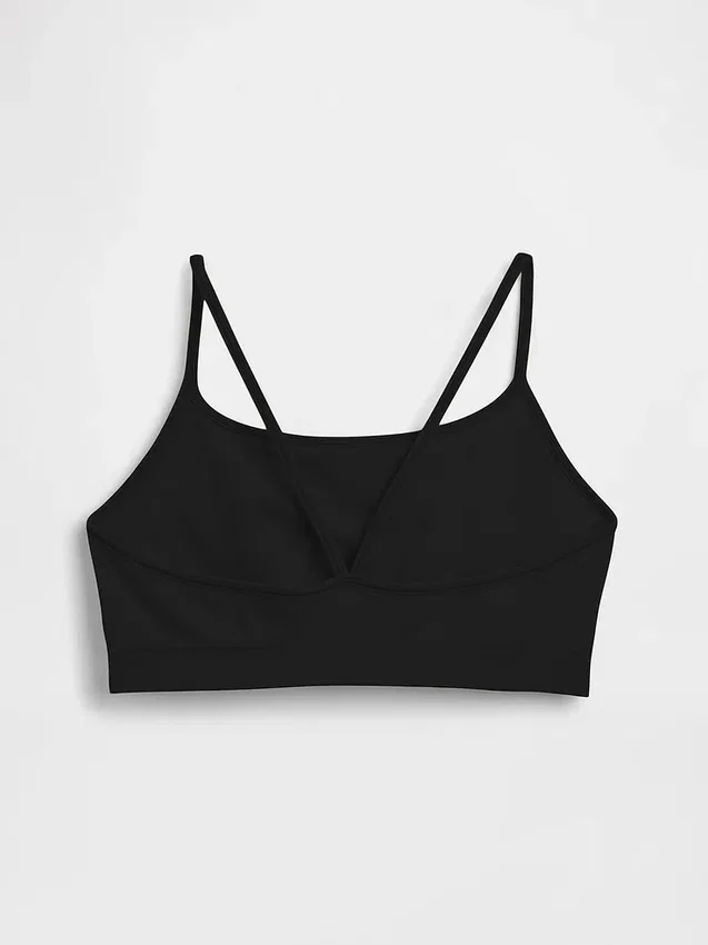 Sømløs bralette med racerrygg