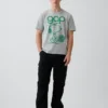 Snoopy-logo, avslappet T-skjorte med grafikk