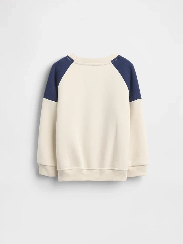 Snoopy-logo-raglan-genser for Baby og Småbarn