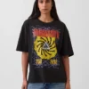 Soundgarden grafisk T-skjorte i tykk bomullsjersey med kort passform