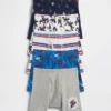 Spider-Man-boxershorts i økologisk, elastisk bomull for barn (5-pakning)