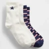 Star Crew-sokker for barn (2-pakning)