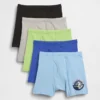 Star Wars-boxershorts i økologisk stretchbomull for barn (5-pakning)