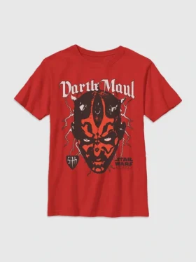 Star Wars Darth Maul-T-skjorte med grafikk for barn