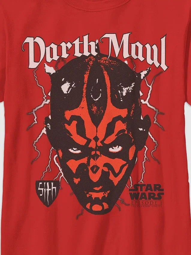 Star Wars Darth Maul-T-skjorte med grafikk for barn