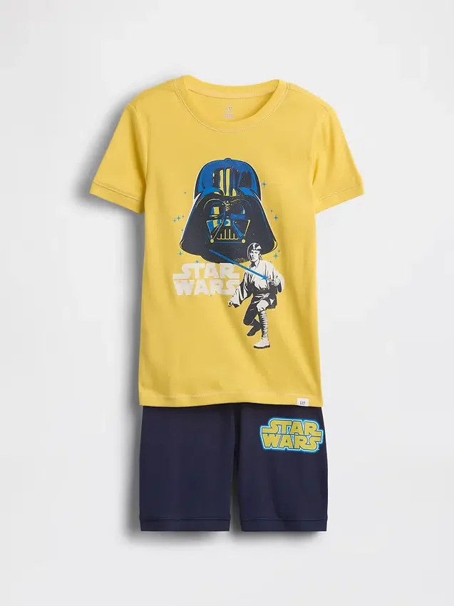 Star Wars-pyjamasett for barn i økologisk børstet bomull