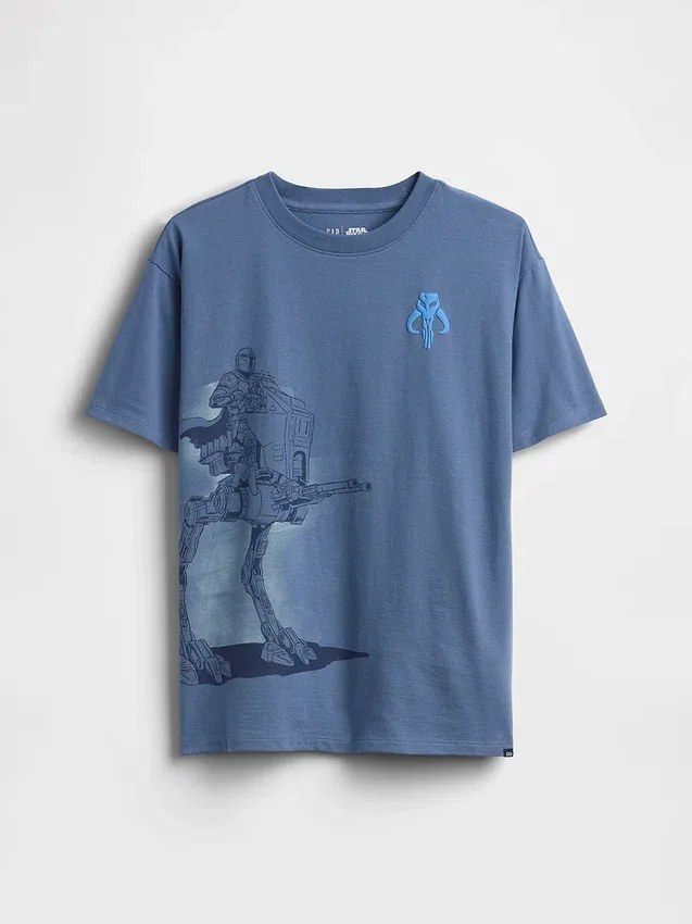 Star Wars-t-skjorte med grafisk trykk i avslappet passform for barn
