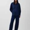 Stor denimskjorte
