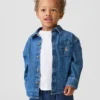 Stor denimskjorte for Baby og Småbarn