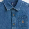Stor denimskjorte for Baby og Småbarn