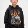 Stranger Things barne-hoodie i Vintagesoft med grafisk trykk
