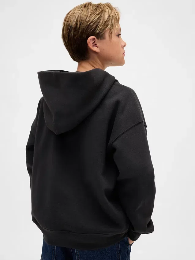 Stranger Things barne-hoodie i Vintagesoft med grafisk trykk