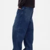 Stranger Things ekstra baggy Jeans for voksne med flanellfôr