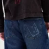 Stranger Things ekstra baggy Jeans for voksne med flanellfôr