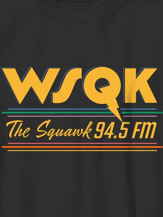 Stranger Things-T-skjorte for barn med «The Squawk»-motiv