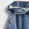 Strikkede barrel-jeans for Baby og Småbarn