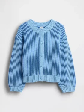 Strikkegenser med rund hals for Baby og Småbarn