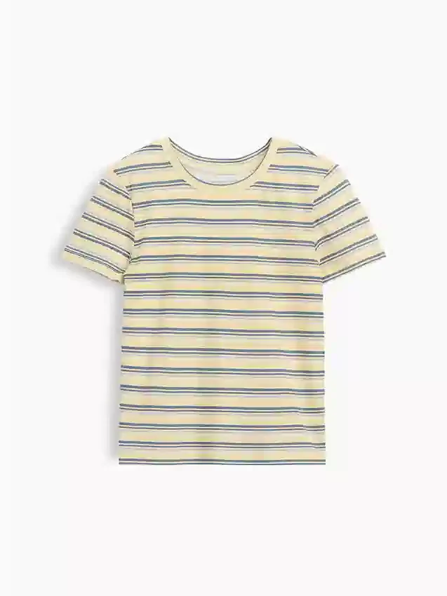 Stripet T-skjorte for barn